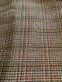 This is a beautiful 100% Jacket weight wool Tweed. Black, White, Dark Maroon and a touch of Olive Green colors. There are two pieces and this price is for both. Great for tailored jackets, skirts or waistcoats, this is top quality, the stuff that Bernadette uses. One piece is 63 inches by 4 yards, 17 inches. The other is 63 inches by 2 yards, 9 inches. Dry Clean. Free Domestic Shipping. Dark Maroon, Olive Green Color, Sewing Kit, Pink Butterfly, Tailored Jacket, Handmade Baby, Handmade Christmas, Two Pieces, Stocking Stuffers