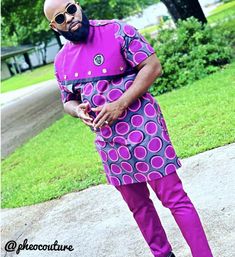 Mens Kaftan, African Dress Styles, Men Attire, Nigerian Men Fashion, African Attire For Men