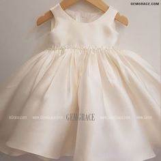 10% off now|Free shipping world-wide. Simple Ruffled Ballgown Couture Wedding Flower Girl Dress with Beadings at GemGrace. Click to learn our pro custom-made service for wedding dress, formal dress. View #FlowerGirlDresses for more ideas. Baby Christening Dress, Ivory Flower Girl Dresses, Infant Flower Girl Dress, Birthday Party Outfits, Wedding Flower Girl Dresses, Birthday Girl Dress, Christening Dress, Wedding Flower Girl, Couture Wedding