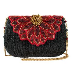 Handbags– Bag Lady Shop Mary Frances Purses, Mary Frances Bags, Mary Frances Handbags, Gray Handbags, Mary Frances, Steampunk Accessories, Gold Bag, Beaded Handbag, A Cell