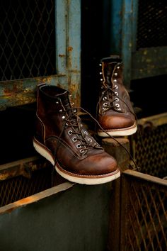 Awesome Shoes, Red Wing Shoes, Red Moon, White Boots, Mens Style