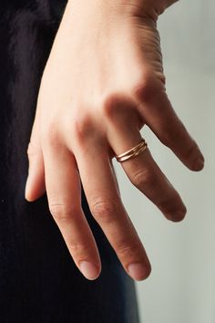 The Gemini Δίδυμοι ring is comprised of two twin half-round profiles; forever joined, identical yet distinct individuals. Works well as the base of a stack, or on its own; also makes a lovely non-traditional wedding band. Gemini Ring, Traditional Wedding Bands, Instagram Jewelry, Nontraditional Wedding, Detail Shop, Traditional Wedding, Ring Bracelet, Earring Necklace, Jewelry Care