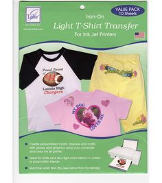 an ad for ebay's light - shirt transferer