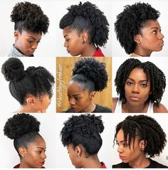 Natural Hair Hairstyles, Style Natural Hair, Protective Hairstyles For Natural Hair, Natural Afro Hairstyles, Natural Hair Twists, Girls Natural Hairstyles