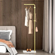 modern
minimalist
coat rack Rustic Hall Trees, Entryway Coat Hanger, Coat Hanger Stand, Rolling Clothes Rack, Metal Coat Rack, Gold Shelves, Modern Coat Rack, Coat Tree, Bag Rack