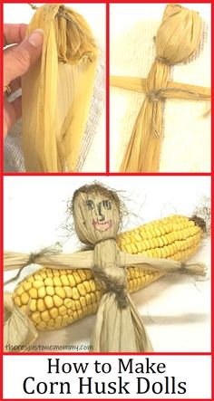 how to make corn husk dolls for halloween