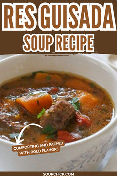 Res Guisada Stewed Beef, Recipe To Cook, American Dishes, Easy Soup, Hearty Stews, Braised Beef, Tender Beef, Savory Sauce, Easy Soups