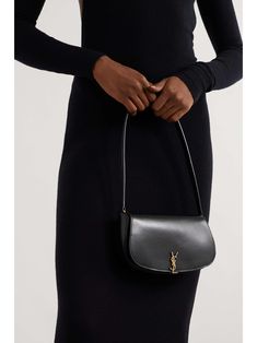 SAINT LAURENT Voltaire mini leather shoulder bag Saint Laurent Manhattan, Canada Clothes, Designer Labels, Flat Dress Shoes, Dress Flats, Designer Label, Sydney Evan, Sport Swimwear, Sports Skirts