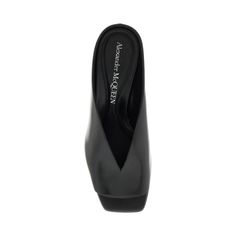 These Alexander McQueen mules are made of leather with a deep neckline and square toe, featuring the iconic Armadillo heel in silver and gold lacquer. The leather insole and leather sole add to their luxurious feel. Makeup Travel Case, Deep Neckline, Travel Makeup, Travel Case, Beauty Accessories, Pet Accessories, Accessories Design, Alexander Mcqueen, Alexander