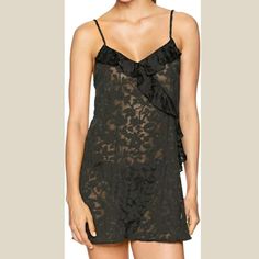 Black Lace Sleepwear Babydoll Chemise Set . Stretchy. Comes With Sexy Matching Panties. **Always Bogo Buy2 Get1 Free- @Pepepizzazz **I Accept Reasonable Offers *** Bundle! The More You Bundle The Better The Discount Flirty Sheer Sleepwear For Parties, Flirty Party Sleepwear With Spaghetti Straps, Black Lace Sleepwear For Summer, Flirty Black Sleepwear For Night, Black Lace Summer Sleepwear, Black Summer Camisole For Bedtime, Flirty Black Sleepwear, Black Flirty Sleepwear, Flirty Fitted Sheer Sleepwear