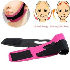 Please note, this item ships from an international seller. Expected delivery is 10-15 days. Face-Lift Mask Facial Lifting Slimming Belt Compression Chin Cheek Slim Lift Up Product selling point: PERFECT EFFECT: Effectly tightens up the face and neck skin, improve facial wrinkles to the maximum extent. Quickly fix the face contours, making your cheek and chin thining, reducing double chin, improving skin relaxation, enhance skin elasticity, can ,make the face to smaller, smoother and add more sol Face Lift Mask, V Line Face, Cheek Lift, Face Massager Tool, Reduce Double Chin, Neck Lift, Slimmer Belt