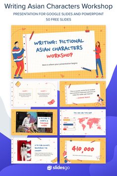 Business Ppt Templates, Asian Characters, Free Ppt Template, Random Vibes, Presentation Slides Design, Ppt Slides, Google Slides Templates