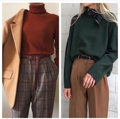 Deep Winter Palette Outfits, Autumn Color Palette Fashion, Deep Winter Palette, Warm Fall Outfits, Deep Autumn Color Palette, Deep Winter Colors, Dark Academia Outfits, Look Grunge, Winter Outfits Aesthetic