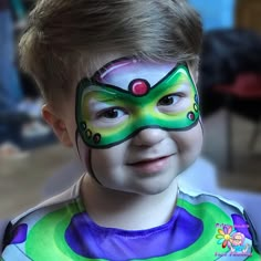 Buzz Light Year Face Paint, Buzz Lightyear Face Paint, Toy Story Face Paint, Toy Story Face Painting, Disney Face Painting