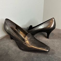 Condition: Like New In Box (Includes Box) - Maybe Worn Once 2.75 In Heel Height Please Feel Free To Ask Questions, Make An Offer Or Start A Bundle Of More Than One Item For A Special Price! Bundle & Save! New To Poshmark? Use Referral Code Sabrinasbo When You Sign Up And You'll Receive $10 In Poshmark Credit, Just By Using The Code! Happy Poshing! Classic Black Heels For Formal Occasions, Classic Black Formal Heels, Aigner Boots, Etienne Aigner Boots, Luxury 4-inch Kitten Heels In Patent Leather, Special Price, Etienne Aigner, Shoes Women Heels, Like New