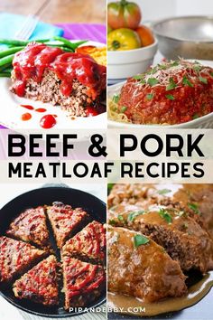 Recipe collection of beef and pork meatloaf recipes Meatloaf Recipes Using Ground Beef And Ground Pork, Meatloaf Recipes Pork And Beef, Ground Pork And Beef Meatloaf, Meatloaf With Ground Pork, Meatloaf With Ground Beef And Pork, Ground Pork Meatloaf Recipes