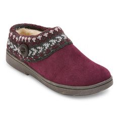 Cozy Sweater Clog with faux fur lining and indoor/outdoor outsole.Features: Faux Fur LinedClosure Type: Slip-OnBase Material: 100% SuedeUpper/Outer Base Material: 100% Suede LeatherShoe Lining Material: Faux FurSole Material Content: 100% RubberCountry of Origin: Imported Clog Slippers, Womens Clogs, Clogs Shoes, Cozy Sweaters, Clogs, Faux Fur, Slippers, Women Shoes, Red