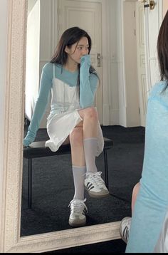 Casual Day Outfits, Kpop Outfits, Adidas Samba, Daily Outfits, Daily Fashion, Look Fashion