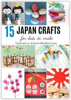 japanese crafts for kids to make featured on arty crafty moms'blog