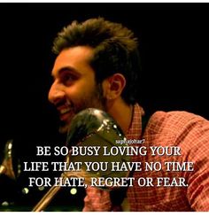 Ranbir Kapoor Quotes, Yjhd Quotes, Quotes Journal, Dear Zindagi, Bollywood Quotes