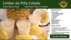 an advertisement for a pineapple drink is shown in this advertisment card