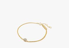 Kate Spade Fine Time To Shine Diamond Bracelet | Kate Spade New York Gold Stone, To Shine, Stone Bracelet, Kate Spade New York, Christmas List, Pave Diamonds, Gold Vermeil, New Collection, Diamond Bracelet