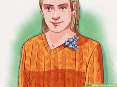 How to Wear a Brooch: 13 Steps (with Pictures) - wikiHow