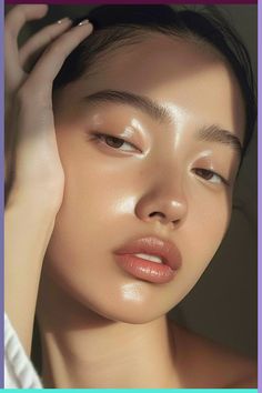 Clean Skin Face, Membentuk Alis, Korean Face Mask, Clear Glowing Skin, Korean Face, Beauty Makeup Tutorial, Clear Face, Pretty Skin