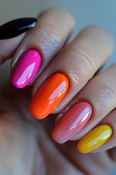 Bright Summer Nails 2024 Simple Manicure, Nail Parlour, Secret Nails, Classy Looks