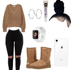 Baddie Uggs Outfit, Cozy Outfit Ideas For School, Teen Fashion Outfits Winter, Teen Swag Outfits, Cute Outfits With Jeans, Cute Lazy Outfits, Swag Outfits For Girls