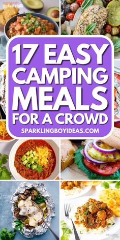 Camping meals are easy and delicious. Discover quick camping food ideas and simple camping recipes perfect for outdoor cooking. Try campfire cooking with campfire dinner recipes and one-pot camping meals. Enjoy camping breakfast ideas and camping lunch ideas. Indulge in campfire desserts and camping snacks. Explore vegetarian camping recipes and family camping foods. Use Dutch oven recipes for hearty dishes. These summer recipes will make your trip memorable. Camping Meals For A Crowd, Camping Lunch Ideas, Camping Breakfast Ideas, Campfire Dinner Recipes, Meals For A Crowd, Camping Lunch, Simple Camping, Camping Foods