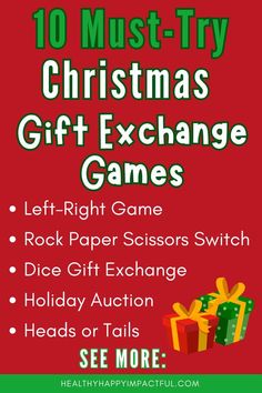 the 10 must try christmas gift exchange games