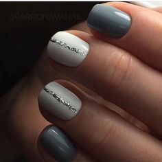 I think this is the picture I'll show when I get my nails done this weekend :) Ombre Nail Design, Short Nails Art, Her Nails, Simple Nail Art Designs, Short Nail Designs, Simple Nail Designs, Cute Nail Designs, Easy Nail Art