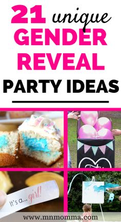 the 25 unique gender reveal party ideas