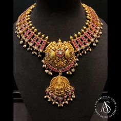 Buy Silver Necklaces Online | Silver Jewellery Collections Online Gold Plated Silver Jewellery Indian, Nakshi Design, Gold Jewellery India, Haram Designs, Bridal Jewelry Necklace, Antique Gold Jewelry Indian, Jewellery Indian, Silver Jewellery Indian