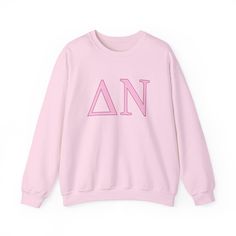 Legally Blonde Delta Nu Sweatshirt Each item is printed to order, meaning less waste and more sustainable🌍 - 50% cotton and 50% polyester - Classic fit, crew neckline, double-needle stitching at the shoulder, armhole, neck, waistband, and cuff seams. - Tear-away label.  Made using 100% ethically grown US cotton. Gildan is also a proud member of the US Cotton Trust Protocol ensuring ethical and sustainable means of production. The blank tee's dyes are OEKO-TEX-certified dyes with low environmental impact. Thank you for supporting my small start up business! Stevie x Legally Blonde Accessories, Legally Blonde Inspired Gifts, Woods Quote, Elle Woods Quotes, Blonde Shirt, Elle Woods Legally Blonde, Legally Blonde Musical, Elle Woods, Legally Blonde