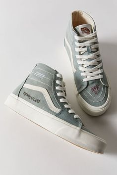 Cool Vans Shoes, High Top Shoe, Classic Vans, Cool Vans