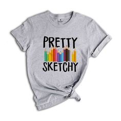 🎨 Pretty Sketchy Shirt - For the Artistic Soul! Unleash your creativity and wear your passion with pride! This Pretty Sketchy Shirt is the perfect choice for artists, painters, and sketching enthusiasts who love to express their artistic side. Whether you’re sketching in your studio or hanging out with fellow art lovers, this shirt is your ultimate style statement. ✨ Features: Unique Design: With a fun and creative sketchy design, this tee is made for anyone who’s passionate about art and creat Hoodie Painting, Artist Hoodie, Paint Shirts, T Shirt Art, Artist Gifts, Gifts For Art Lovers, Style Statement, Art Lovers