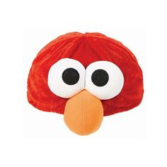 the angry bird is wearing a red hat