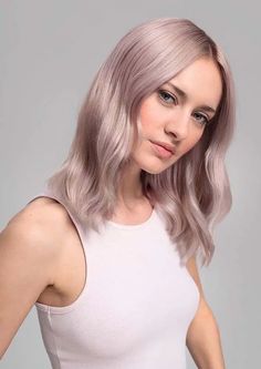 Lavender Hair Color Ideas, Undercolor Hair, Cool Blonde Hair Colour, Lavender Hair Colors, Latest Hair Color, Cool Blonde Hair, Light Blonde Hair, Lavender Hair