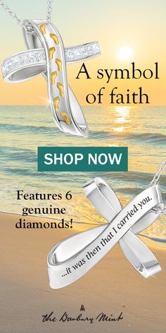 When our faith is strong, we are blessed with a deep, abiding assurance that God walks beside us. Order now to receive this stunning symbol of faith! Order Now, Mint, Pendant, Gifts