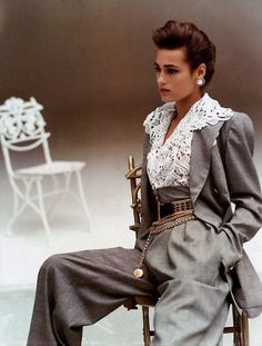 90s Editorial, Look 80s, Vintage Editorials, Yasmin Le Bon, Fashion City, Fashion 70s, Original Supermodels, Fashion 80s, Paris Mode