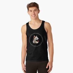 Cat Tanks, Bulldog Lover, White Kittens, Denim Pocket, Tank Top Designs, Chiffon Tops, Tank Top Fashion, Black Cat, Classic T Shirts