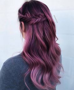 2017 Hair Trends, Rose Hair, Rainbow Hair, Metallic Hair, Cool Hair Color