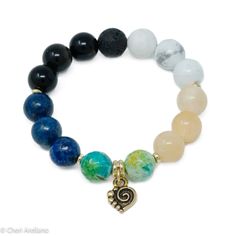 I am happy to offer personalized, custom bracelets that are made for your personal healing needs. Is there a particular gemstone or crystal that you are looking for to achieve your healing needs? If so, let me know! Not sure where to start? Order a Wellness Session and let's ask your Higher-Self which crystals would be in your highest and best good for healing. How to order Choose the primary gemstone or crystal you would like to be the main stone of the bracelet. Choose a secondary gemstone or Personal Healing, Copper Rose Gold, Om Symbol, Copper Rose, Bracelet Ideas, Blue Apatite, Gold Copper, Picture Jasper, Healing Bracelets