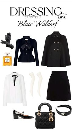 #blairwaldorfstyle #blairwaldorf #lifestyle #gossipgirl #fashion #style #chanel #dior #style Chanel Capsule Wardrobe, Blair Waldorf School Outfit, Blair Waldorf Outfits Casual, Blair Waldorf Style Outfits, Blair Waldorf Inspired Outfits, Blair Fashion, Bougie Outfits, Blair Waldorf Aesthetic, Dior Outfit