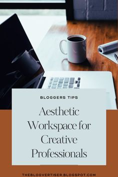 Create a home office that balances aesthetic appeal and functionality, tailored for bloggers and content creators