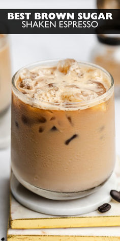 brown sugar shaken espresso