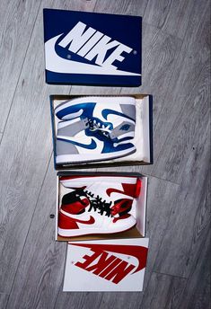 Jordan 1 heritage, jordan 1 true blue, blue jordan 1, red jordan 1, jordan 1s Jordan 1 True Blue, Jordan 1 Red, Red Jordans, Blue Jordans, Jordan 1s, True Blue, Sneaker Head, Jordan 1, Sneakers Fashion