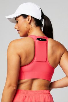 On-The-Go Zip Medium Impact Sports Bra Fabletics orange female Activewear >> Womens >> Sports Bras >> Sports Bras regular Training External Pockets/Moisture-Wicking/Removable Bra Cups Female Activewear, Womens Sports, Sport Bh, Sport Bra, Bra Cups, Sports Bras, Active Wear For Women, Next Level, Moisture Wicking